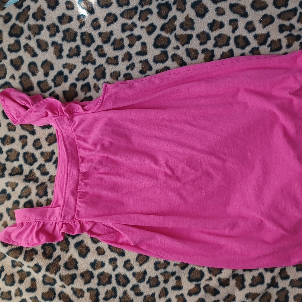Ruffle tank